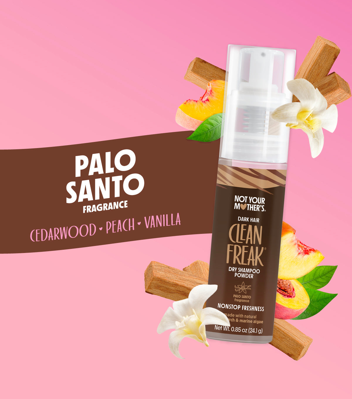 Dark Hair Dry Shampoo Powder