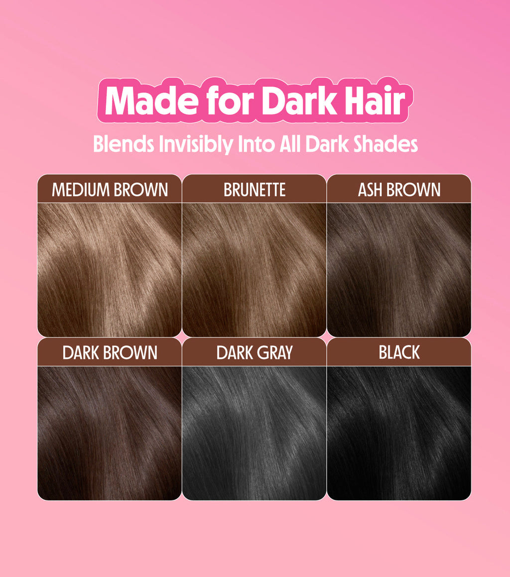 Dark Hair Dry Shampoo Powder